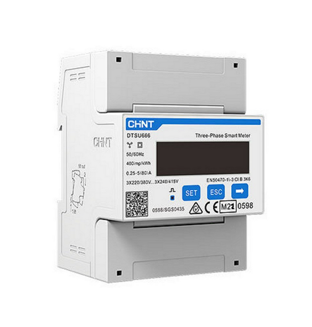 Chint DTSU666 PV Smart Meter RS485 Modbus Energy Meter Drehstromzähler 80A
