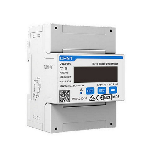 Chint DTSU666 PV Smart Meter RS485 Modbus Energy Meter Drehstromzähler 80A